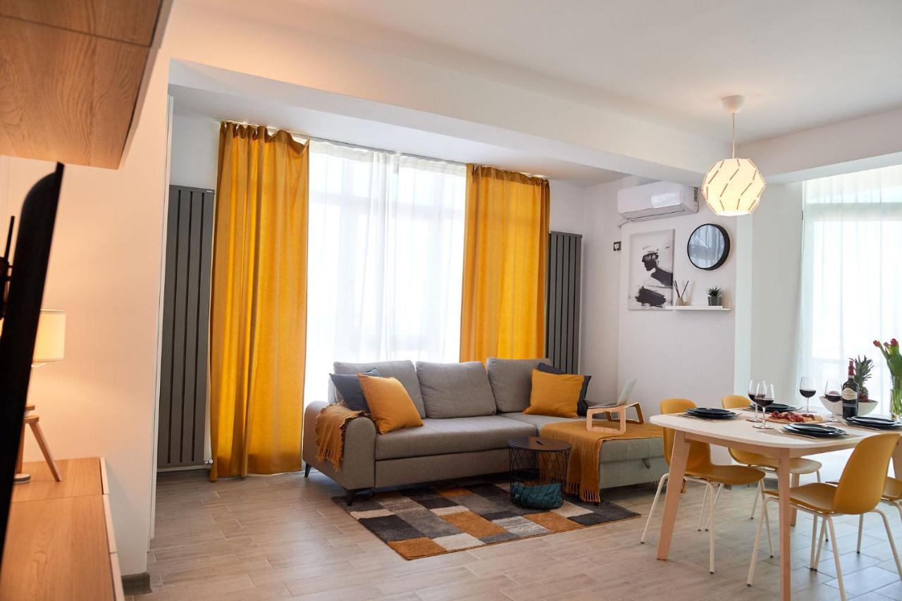 Fineloft Sea View Apartment-Spa N Pools Beach Resort Năvodari Exterior foto